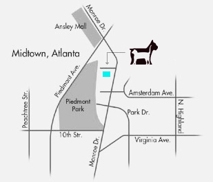 Ansley Animal Clnic - Map